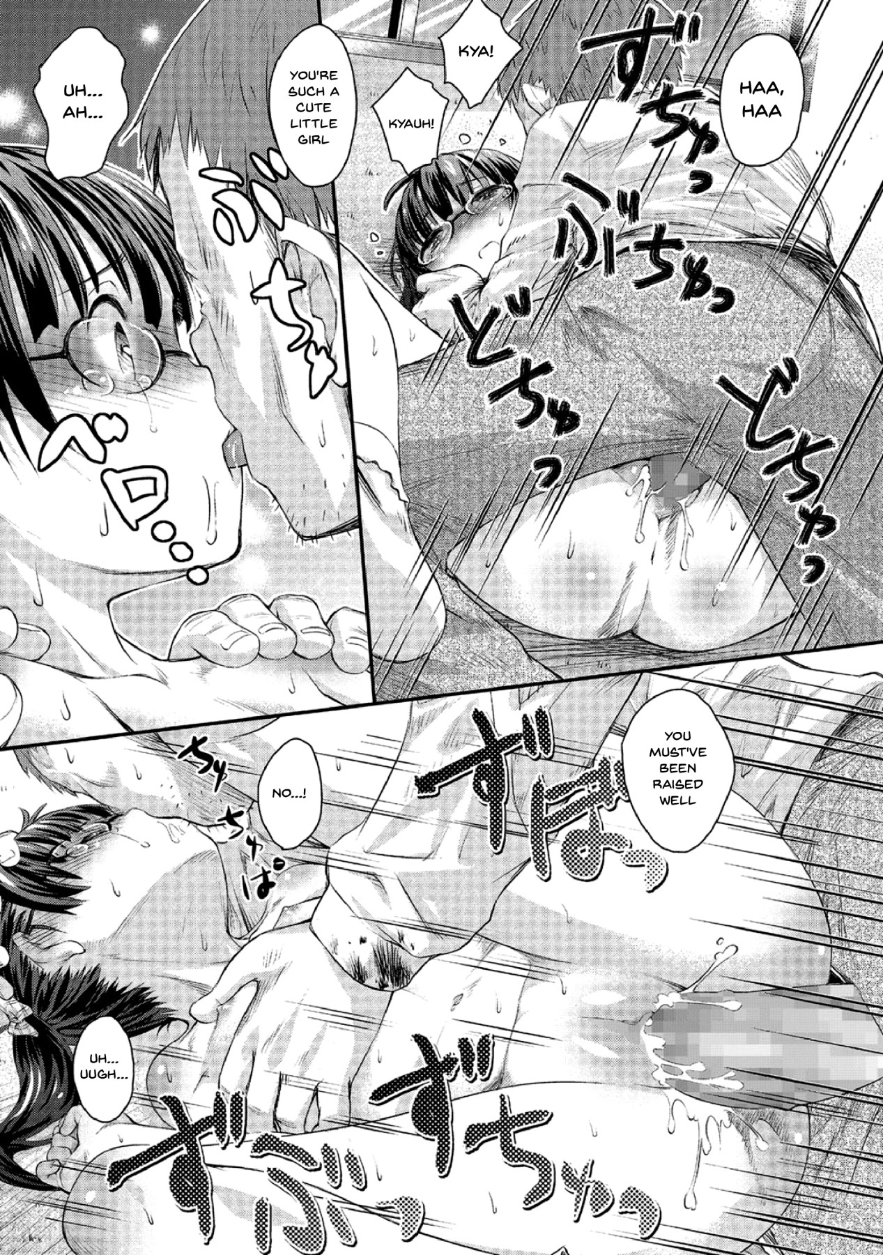 Hentai Manga Comic-The Loli In Glasses' Training Lesson!! ~Force Fucking a Timid Glasses Wearing Loli With My Big Cock~-Chapter 2-10